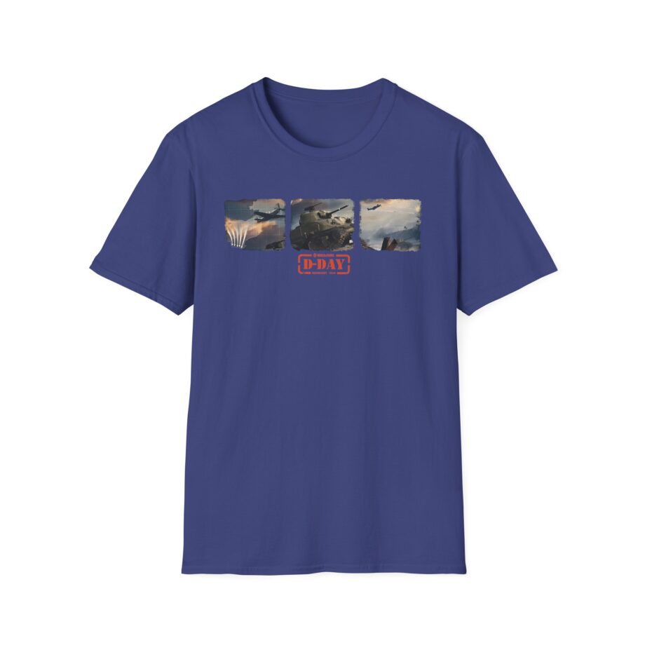 World of Tank Wot D-day Unisex Softstyle T-Shirt