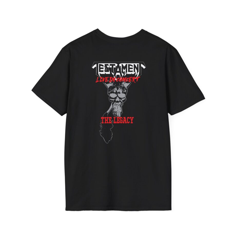 Testament the Legacy Live in Concert Unisex Softstyle T-Shirt