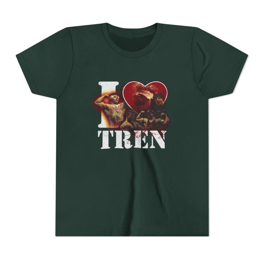 I Love Tren Tren Twins Youth Short Sleeve Tee