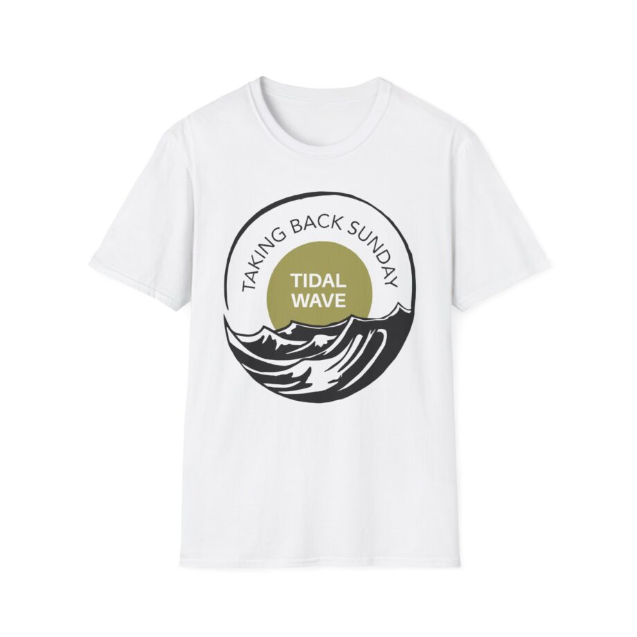 Taking Back Sunday Tidal Wave Raglan Unisex Softstyle T-shirt