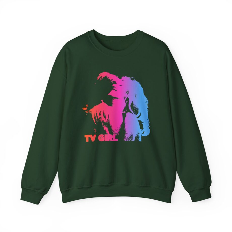 Tv Girl Unisex Heavy Blend Crewneck Sweatshirt