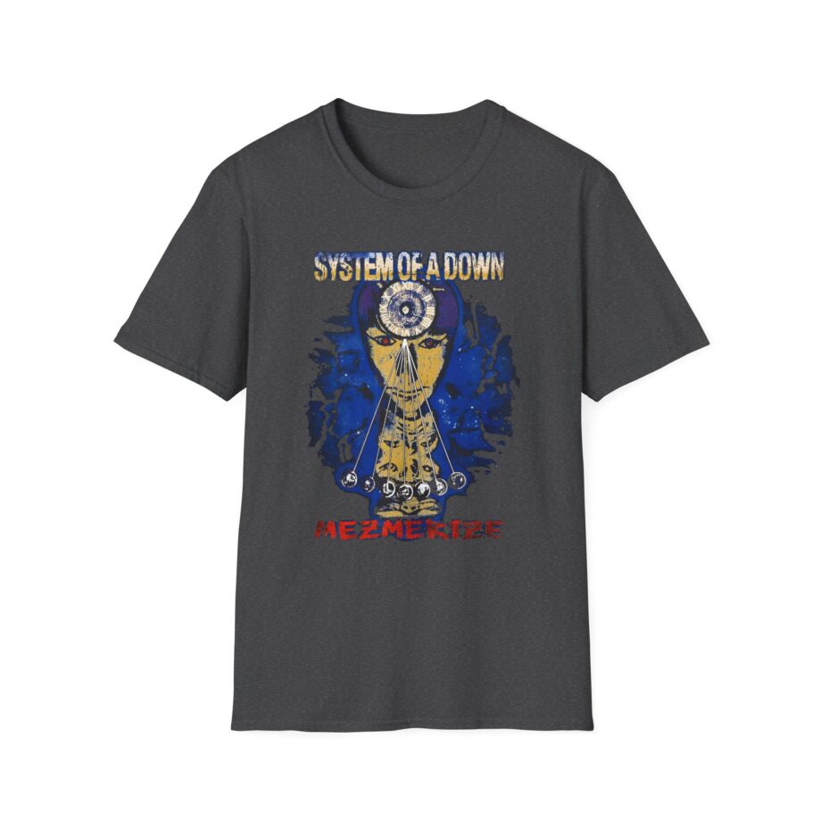 System of a Down Mezmerize Faded Cover Unisex Softstyle T-Shirt