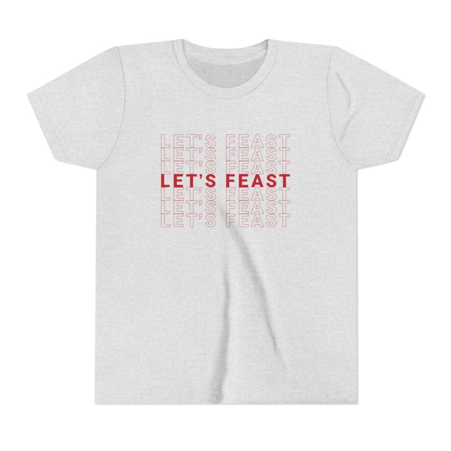 Elyse Myers Let’s Feast Youth Short Sleeve Tee