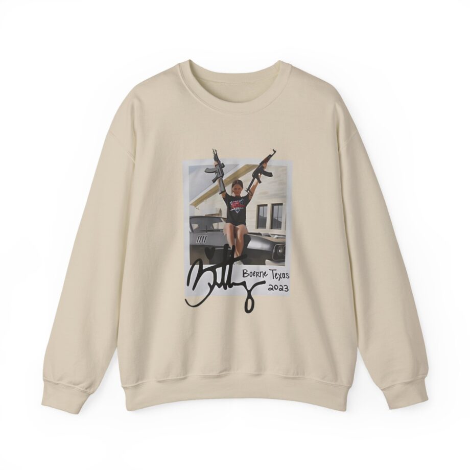 Roman Atwood Brittney in Texas Unisex Heavy Blend Crewneck Sweatshirt