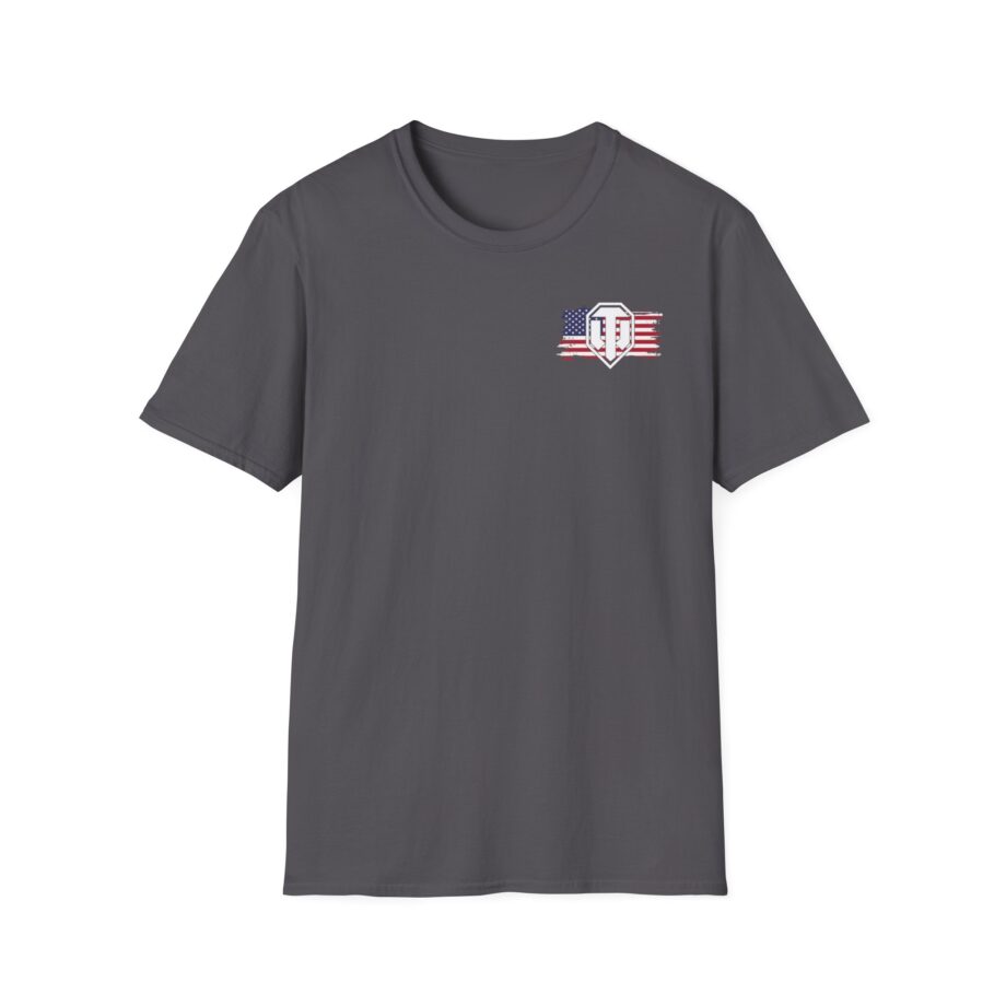 World of Tank Wot July 4th Eagle Unisex Softstyle T-Shirt
