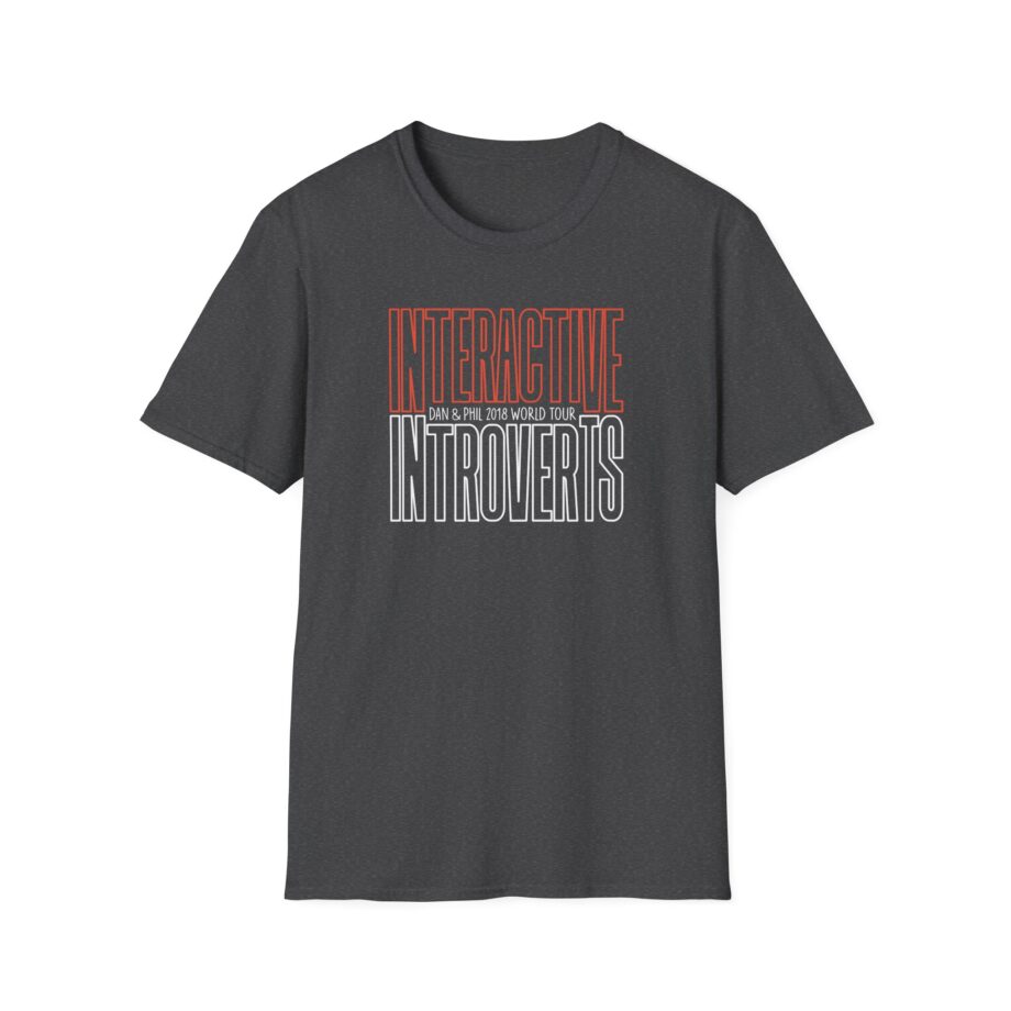 Dan and Phil Interactive Introverts Unisex Softstyle T-Shirt