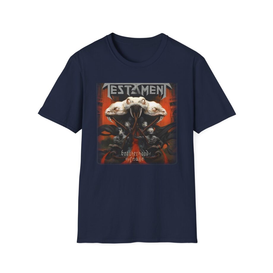 Testament Brotherhood of the Snake Unisex Softstyle T-Shirt