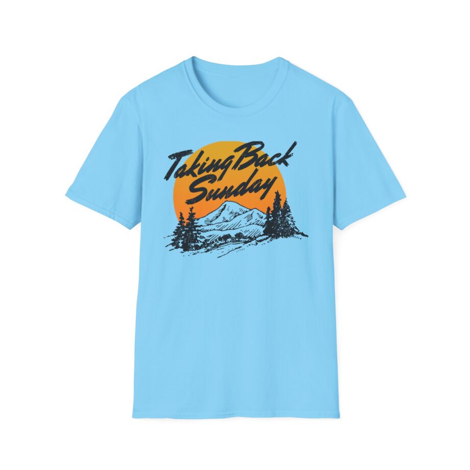 Taking Back Sunday Sunset Unisex Softstyle T-shirt