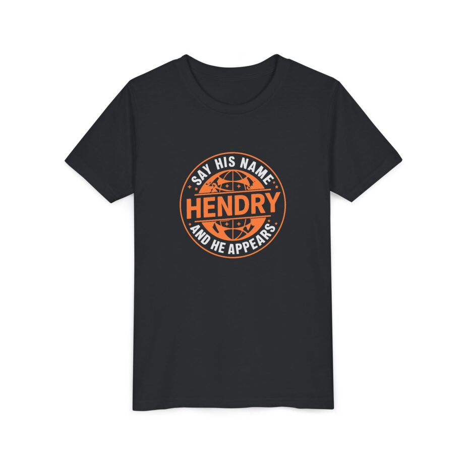Say His Name Joe Hendry Youth Short Sleeve Tee