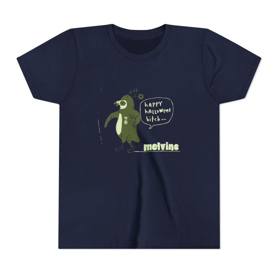 Melvins Happy Halloween Bitch Youth Short Sleeve Tee