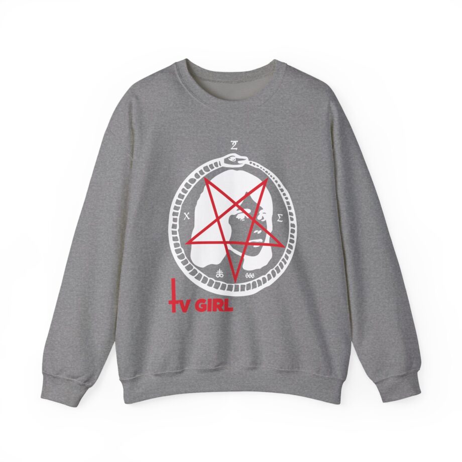 Tv Girl Unisex Heavy Blend Crewneck Sweatshirt