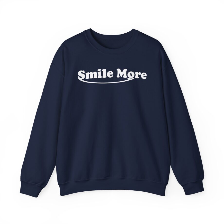 Roman Atwood Smile More Unisex Heavy Blend Crewneck Sweatshirt