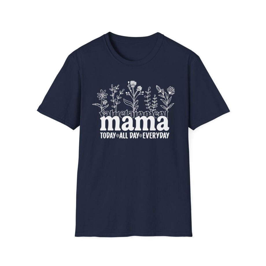 Valuetainment Future Looks Bright Lilac Everyday Vt Mama Unisex Softstyle T-shirt
