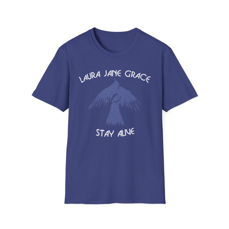 Laura Jane Grace Stay Alive Unisex Softstyle T-shirt