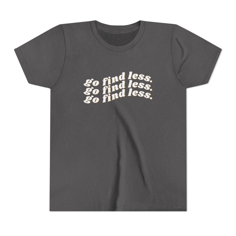 Elyse Myers Go Find Less Youth Short Sleeve Tee