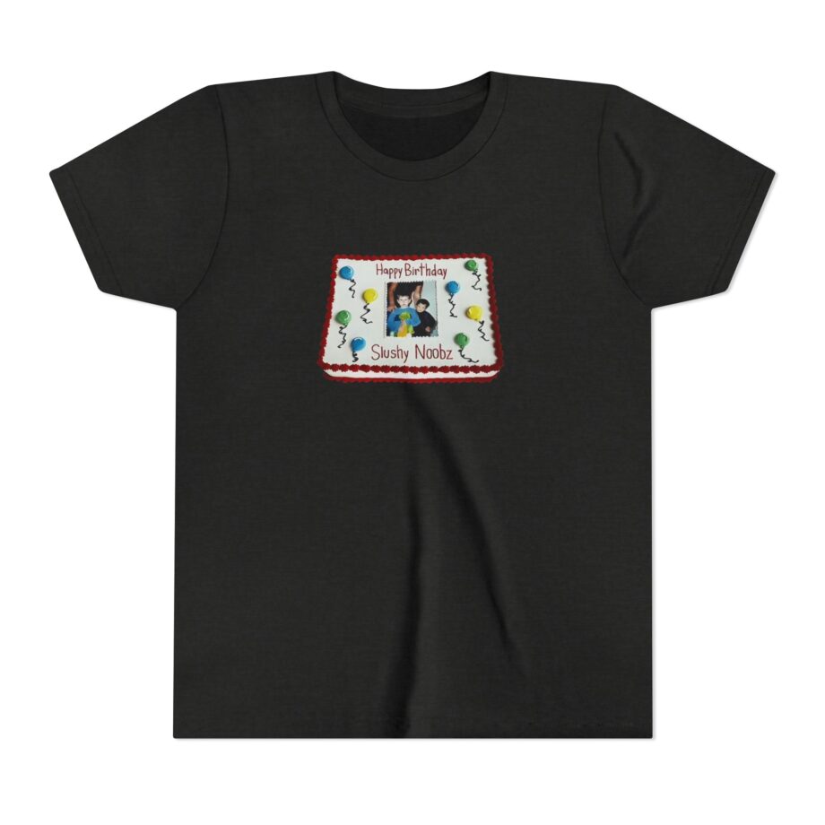 Birthday Cake Slushy Noobz Youth Short Sleeve Tee