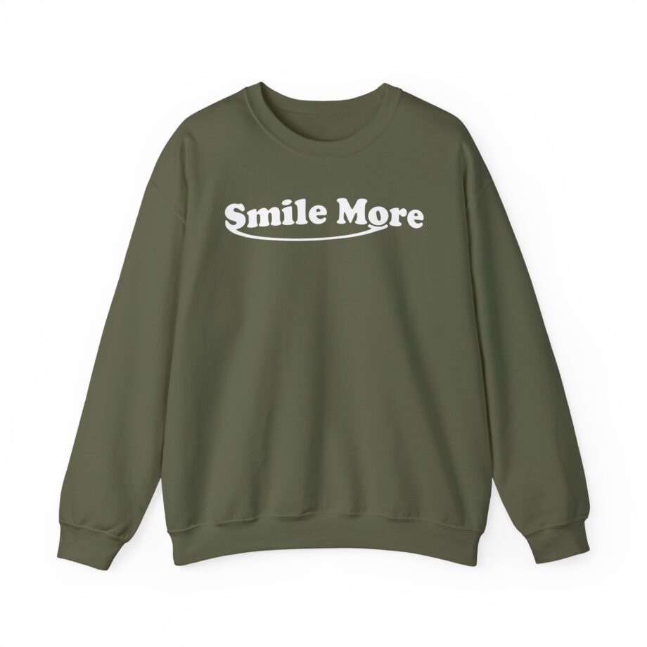 Roman Atwood Smile More Unisex Heavy Blend Crewneck Sweatshirt