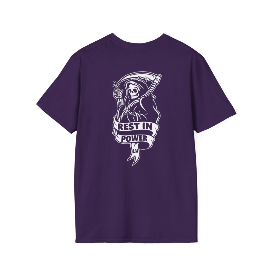 Lionheart Rest in Power Unisex Softstyle T-shirt