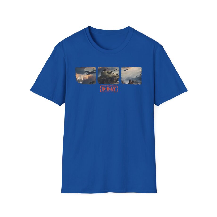 World of Tank Wot D-day Unisex Softstyle T-Shirt