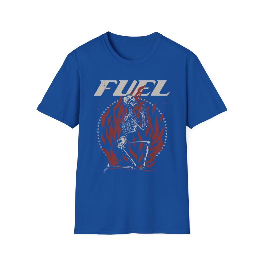 Fuel Camo Flame Prayer Unisex Softstyle T-shirt