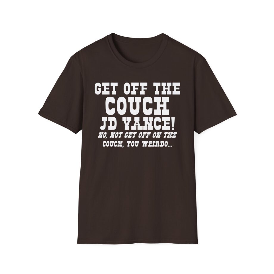 Jd Vance Get Off the Couch Unisex Softstyle T-shirt