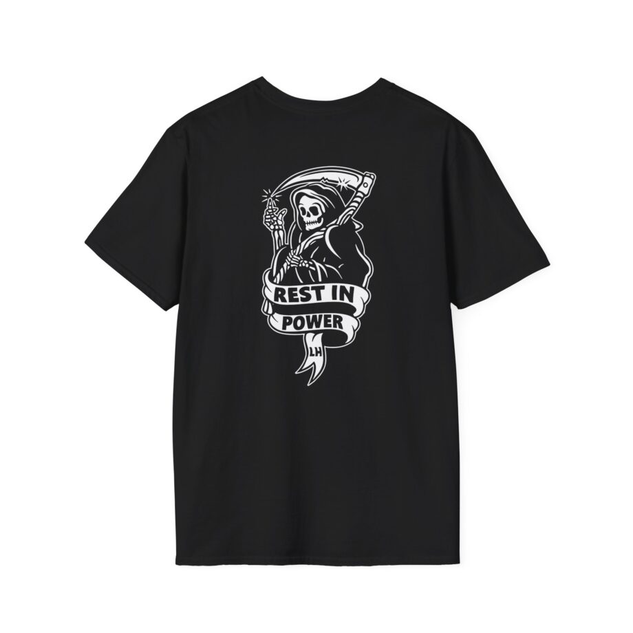 Lionheart Rest in Power Unisex Softstyle T-shirt