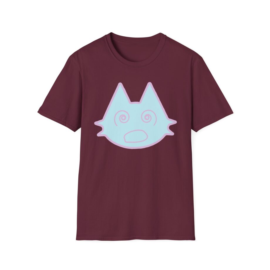Sinjin Drowning Dizzy Cat Unisex Softstyle T-shirt