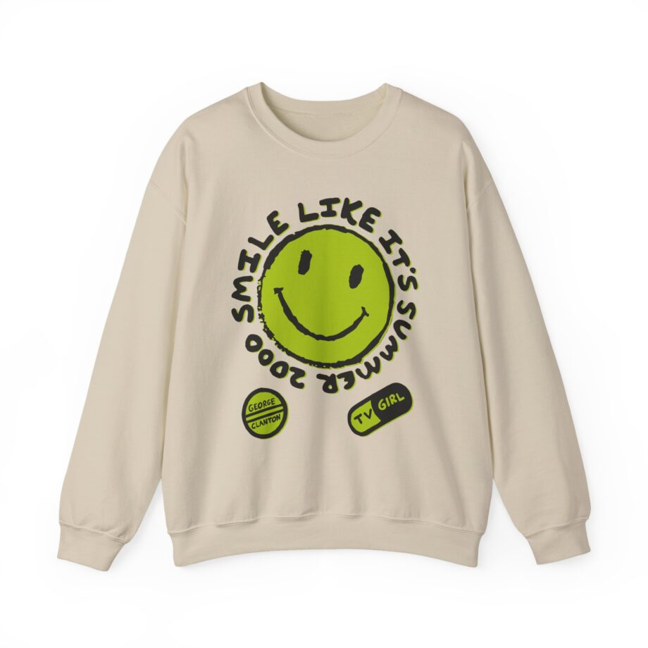 Tv Girl Smile Like It's Summer 2000 Unisex Heavy Blend Crewneck Sweatshirt