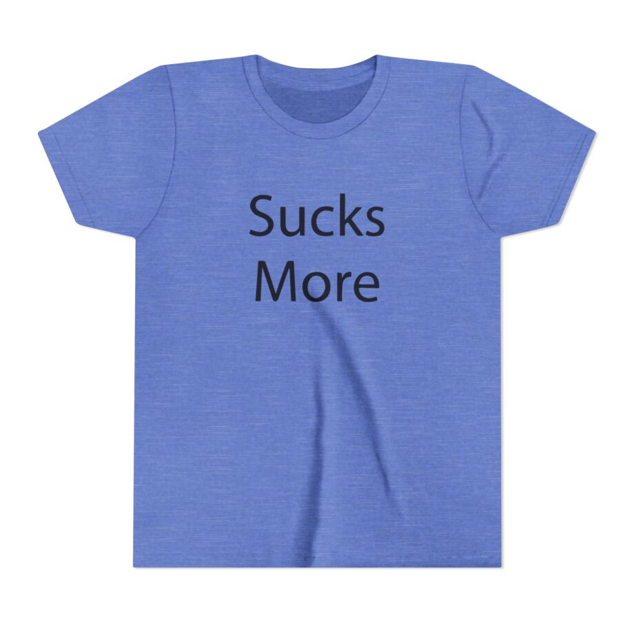 Slushy Noobz Hamzah Sucks  Comedy Youth Short Sleeve Tee