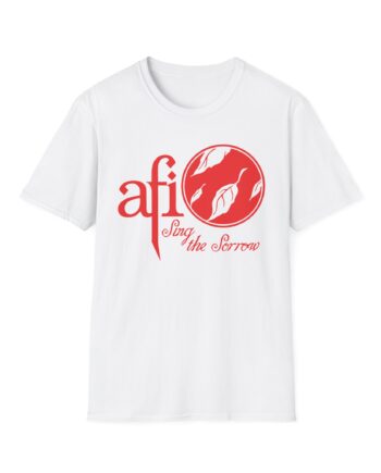 Afi Sing the Sorrow Unisex Softstyle T-Shirt