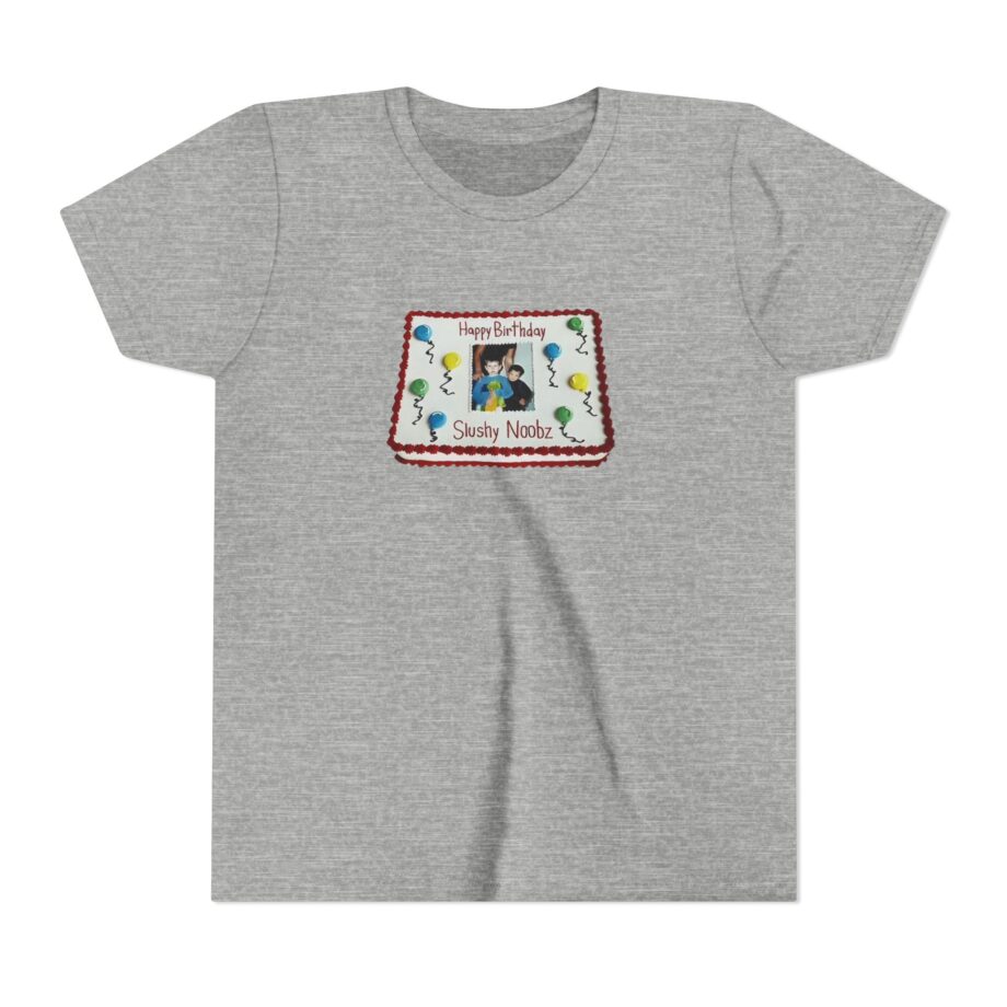 Birthday Cake Slushy Noobz Youth Short Sleeve Tee