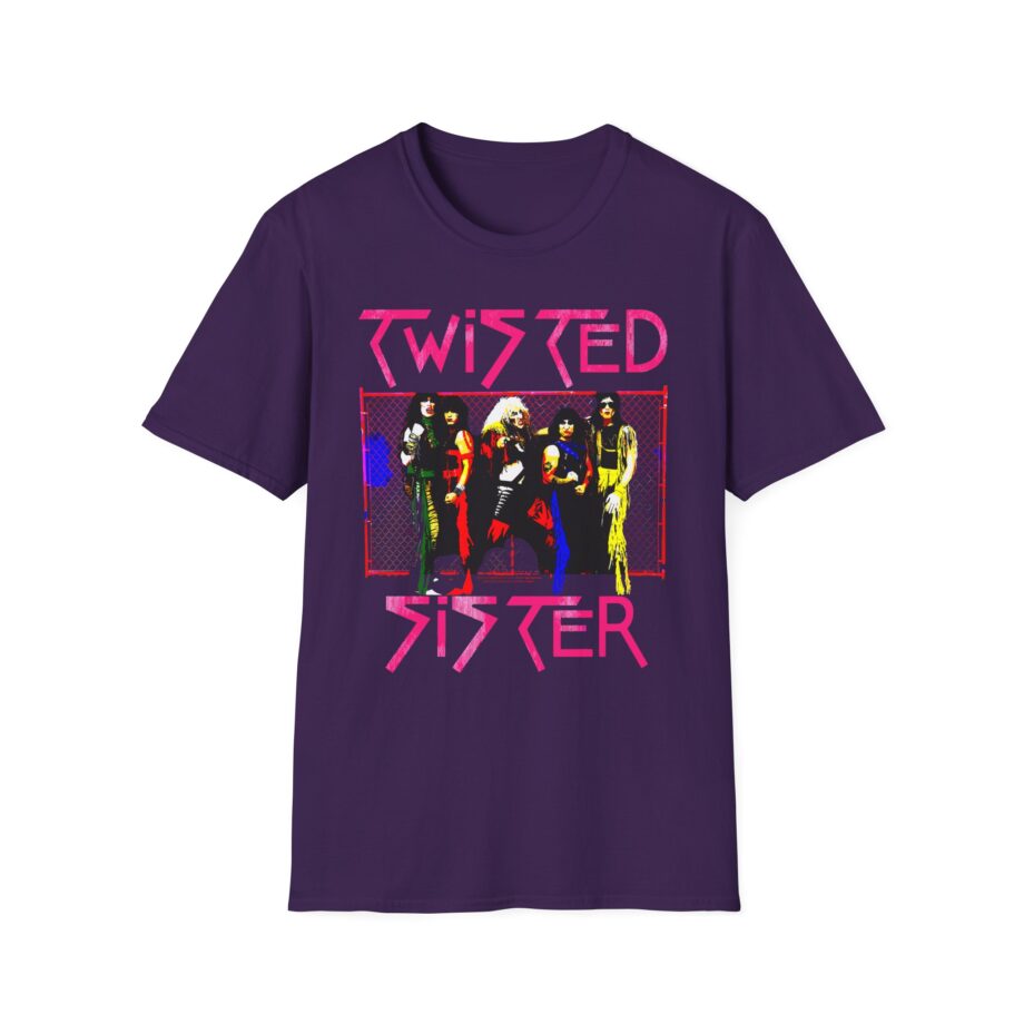 Vintage Group Photo Twisted Sister Unisex Softstyle T-shirt