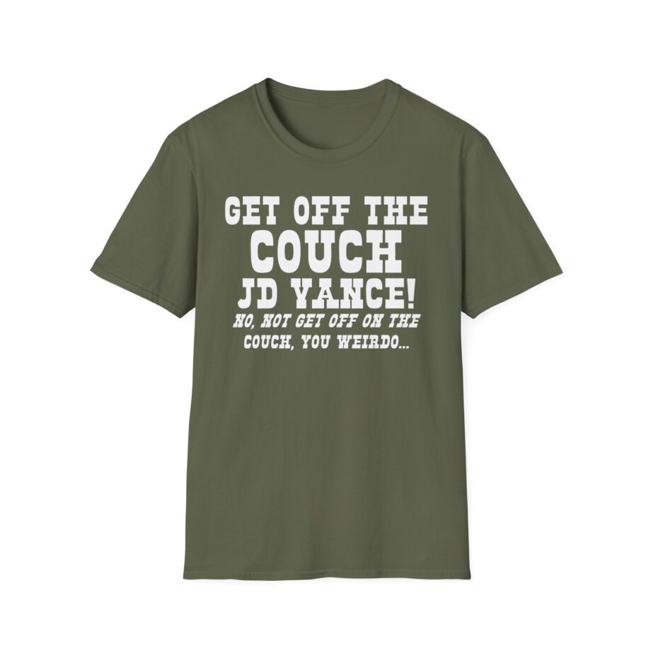 Jd Vance Get Off the Couch Unisex Softstyle T-shirt