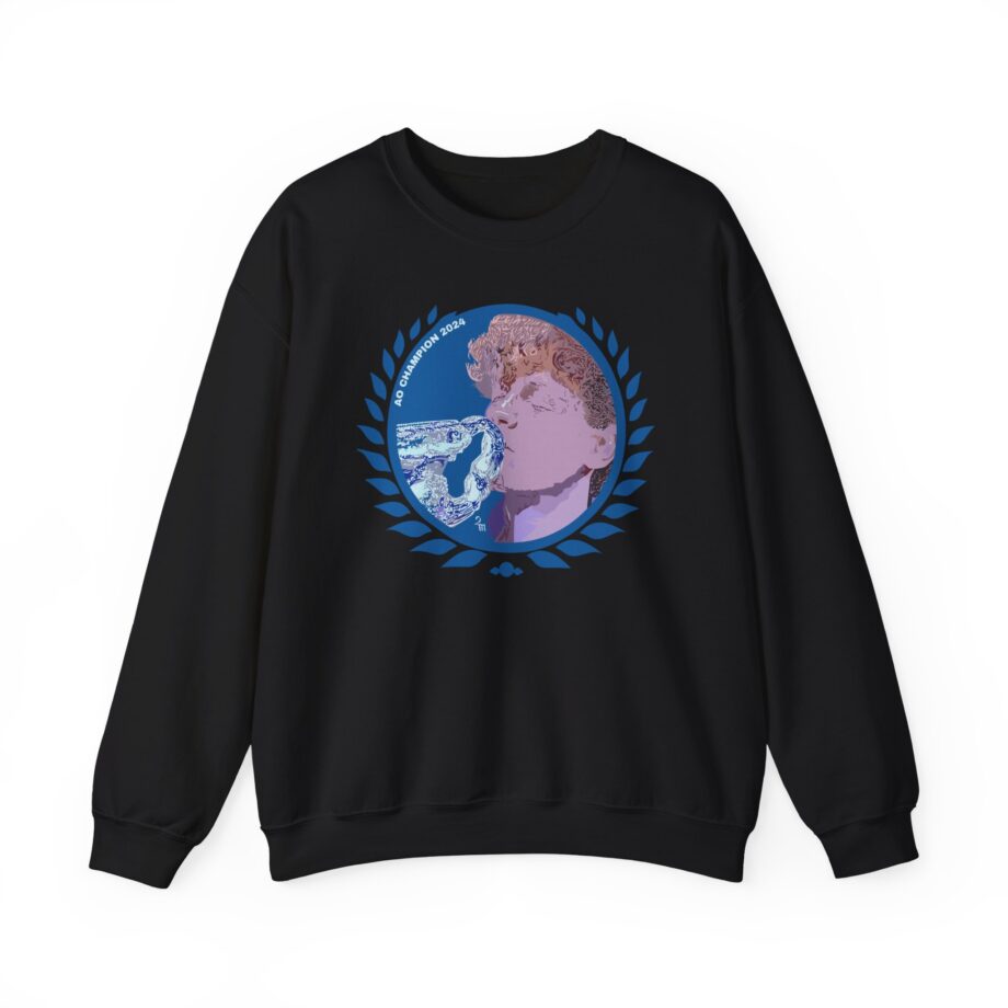 Jannik Sinner Ao Champion Unisex Heavy Blend Crewneck Sweatshirt