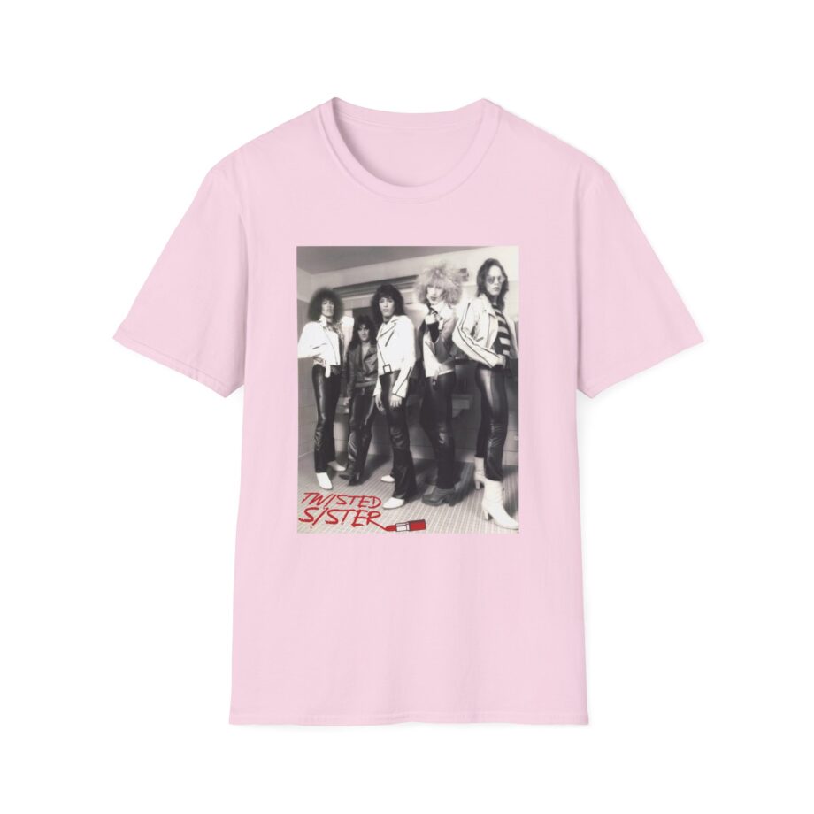 Twisted Sister Lipstick Unisex Softstyle T-shirt
