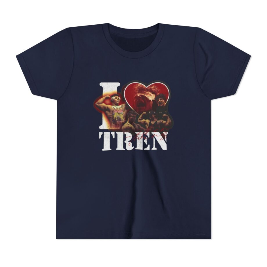 I Love Tren Tren Twins Youth Short Sleeve Tee