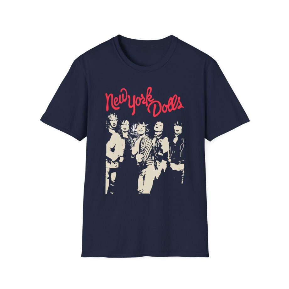 New York Dolls Trash Photo Unisex Softstyle T-shirt