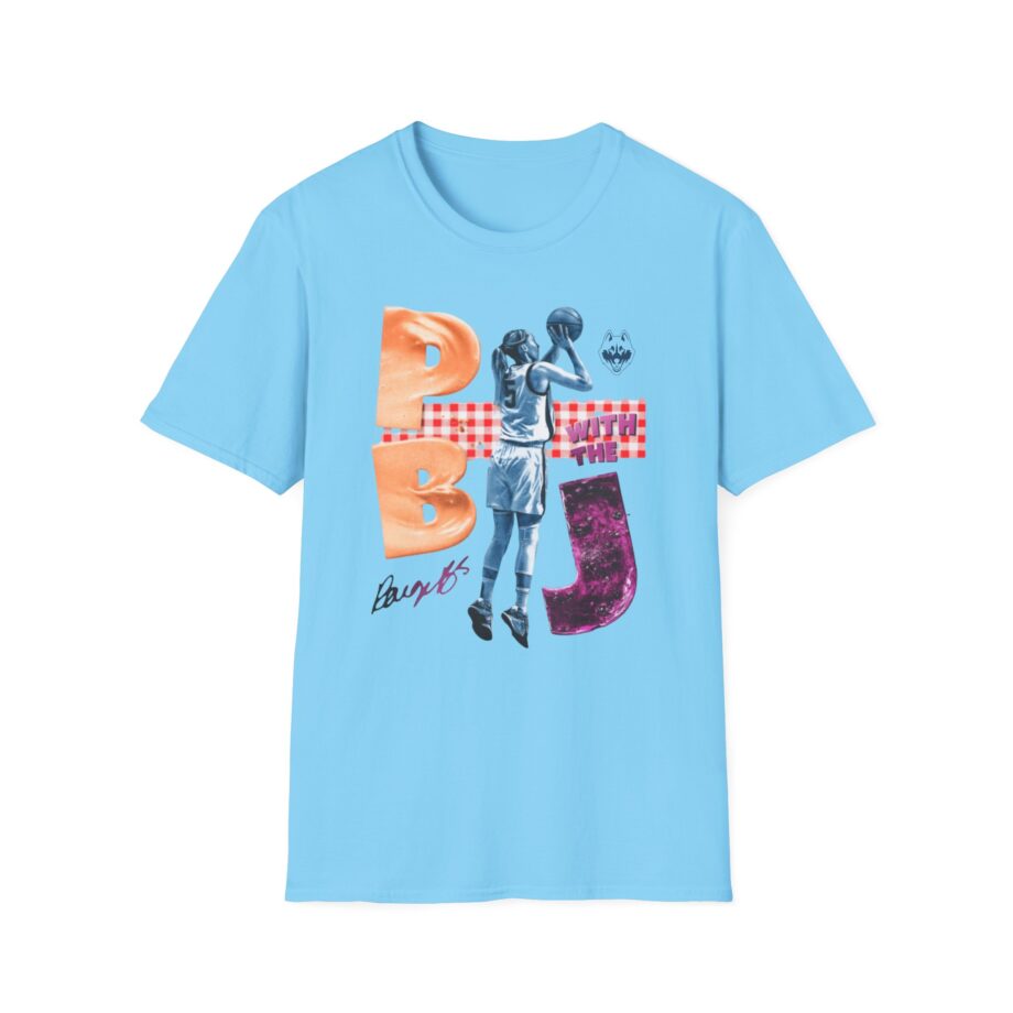 Paige Bueckers Pb With the J Unisex Softstyle T-shirt
