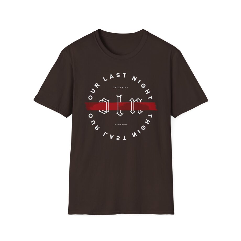 Our Last Night Strikethrough Unisex Softstyle T-shirt