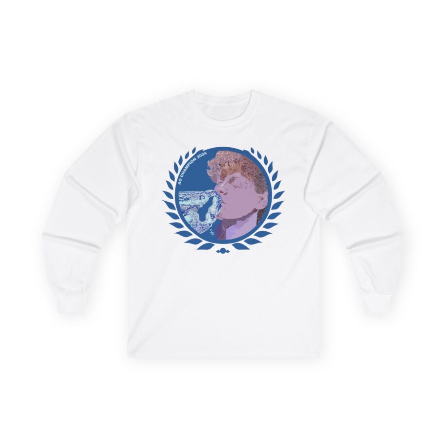 Jannik Sinner AO Champion Unisex Ultra Cotton Long Sleeve Tee