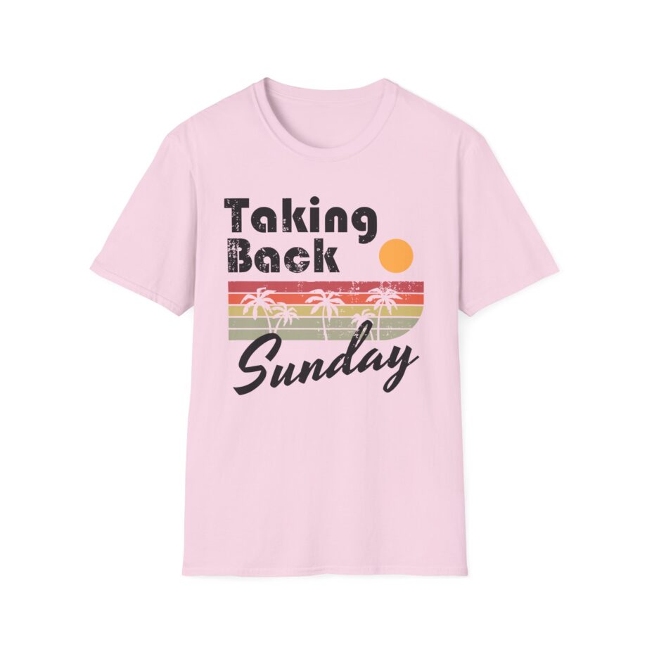 Taking Back Sunday Palm Raglan Unisex Softstyle T-shirt