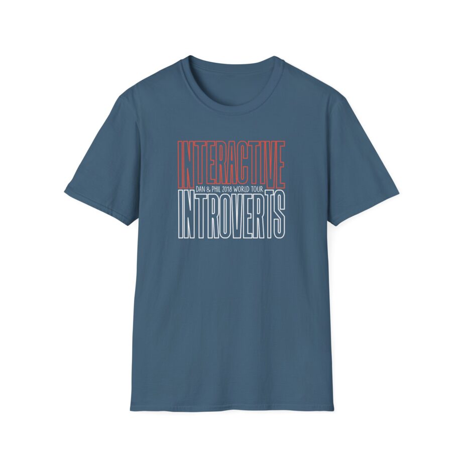 Dan and Phil Interactive Introverts Unisex Softstyle T-Shirt