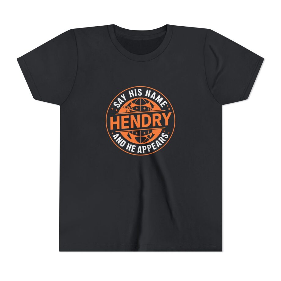 Say His Name Joe Hendry Youth Short Sleeve Tee