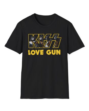 Kiss Love Gun Unisex Softstyle T-Shirt