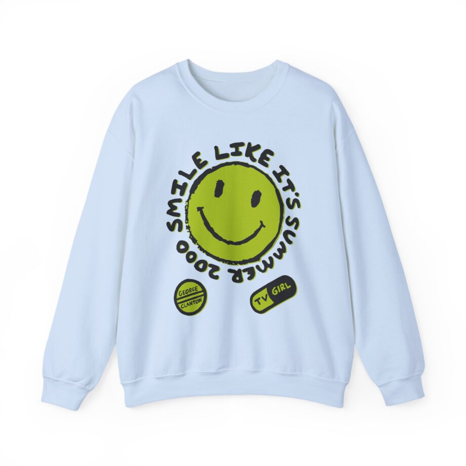 Tv Girl Smile Like It's Summer 2000 Unisex Heavy Blend Crewneck Sweatshirt