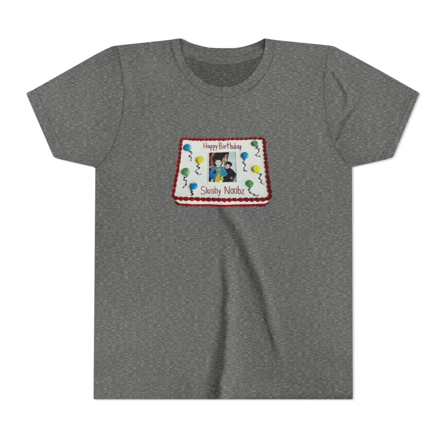 Birthday Cake Slushy Noobz Youth Short Sleeve Tee