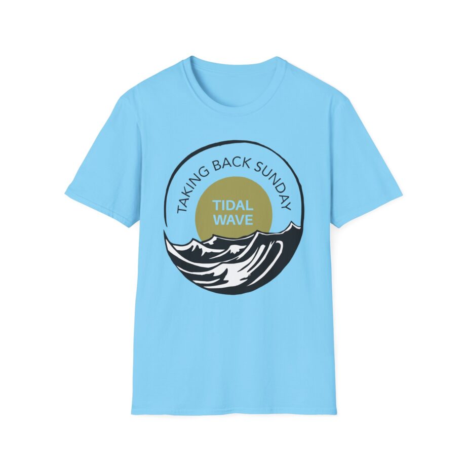 Taking Back Sunday Tidal Wave Raglan Unisex Softstyle T-shirt