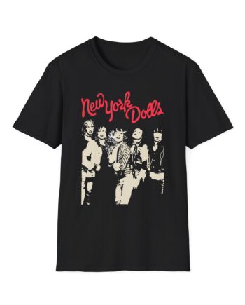 New York Dolls Trash Photo Unisex Softstyle T-shirt