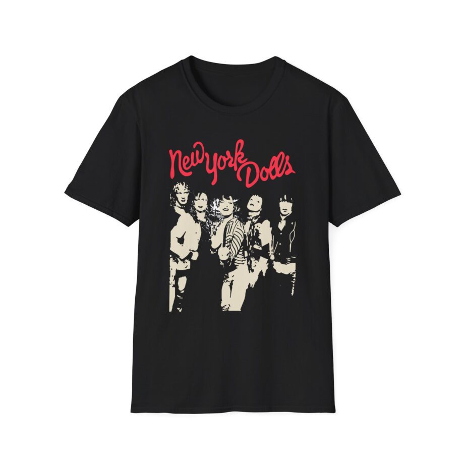 New York Dolls Trash Photo Unisex Softstyle T-shirt
