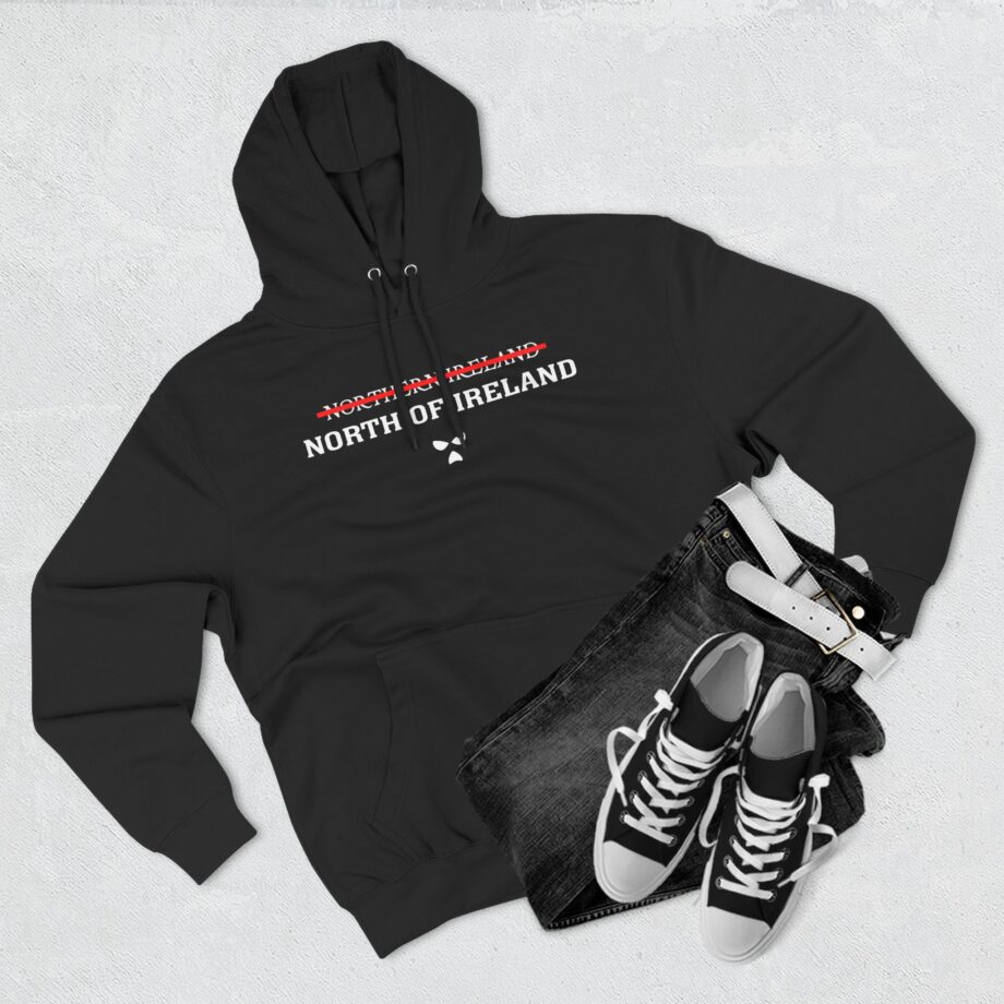 Kneecap North of Ireland Three-Panel Fleece Hoodie